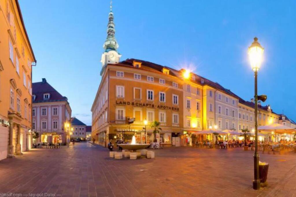 Moderne Innenstadtwohnung Klagenfurt Клагенфурте Экстерьер фото